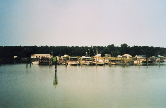 The harbor at Smith Island