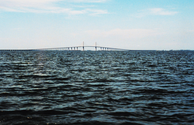 The Sunshine Skyway Bridge