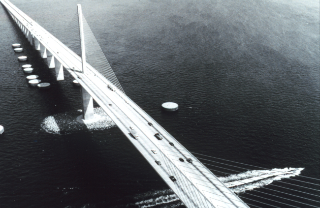 The Sunshine Skyway Bridge