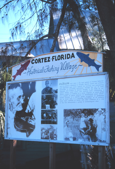 The historic fishing village of Cortez
