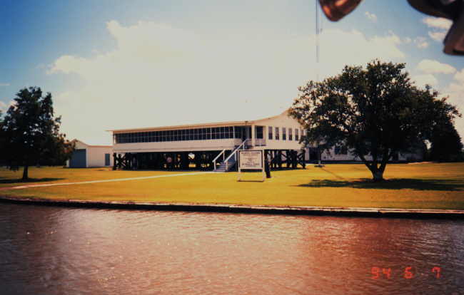 The Louisiana Fish and Wildlife station at Marsh Island