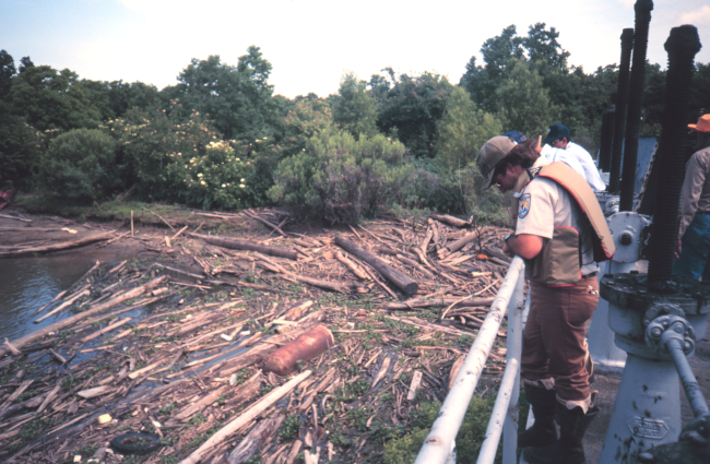 Bayou Lamoque water diversion structure