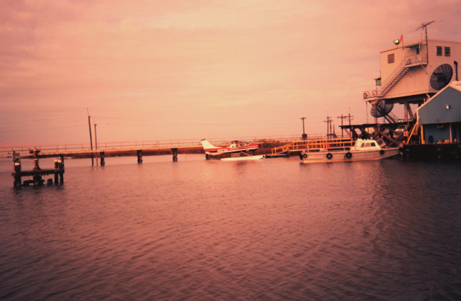 Greenhill Petroleum facility on East Timbalier Island