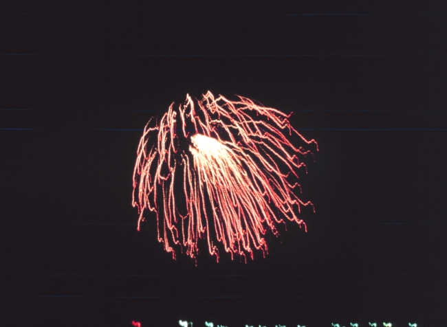 4th of July fireworks at Gloucester