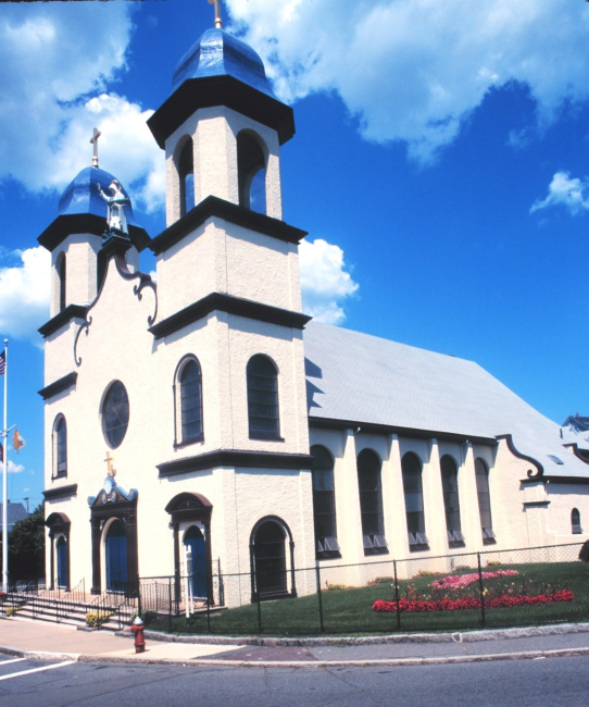 A beautiful church at New Bedford