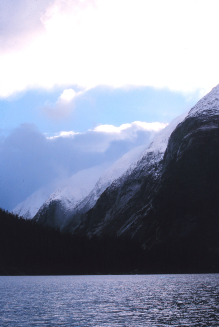 The majestic cliffs of Tracy Arm Fjord