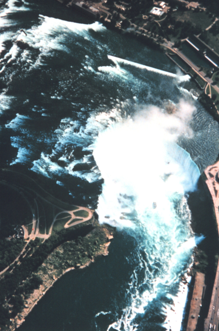 Niagara Falls as seen during Shoals Lidar survey of Niagara River