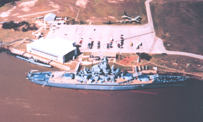 The Battleship Alabama at Mobile