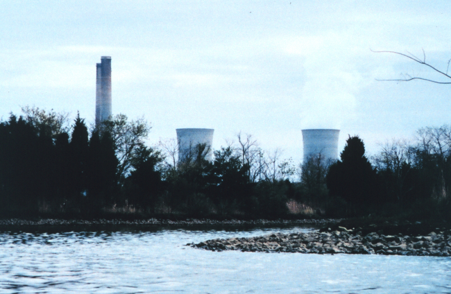 Pepco's Chalk Point Generating Plant on the Patuxent River