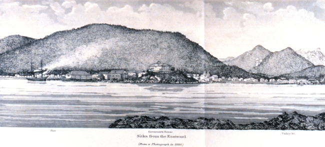 Sitka from the eastward