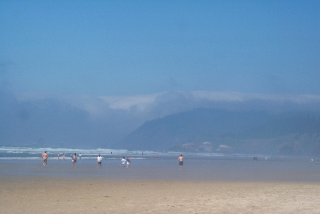 Cannon Beach looking north towards Tillamook Head