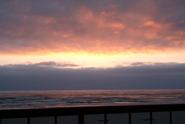 Sunset at Seaside