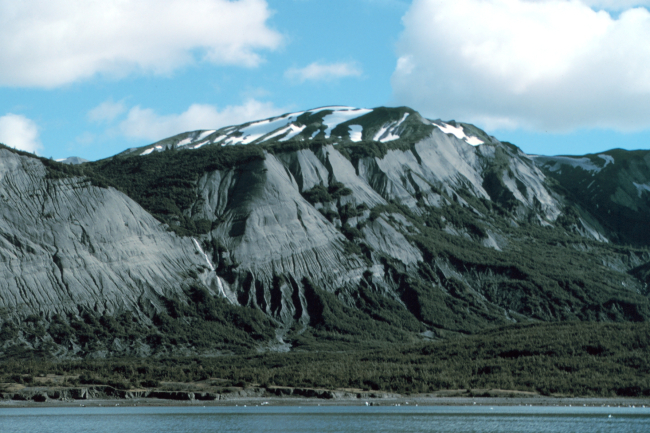 Tilted strata in Tann Fjord