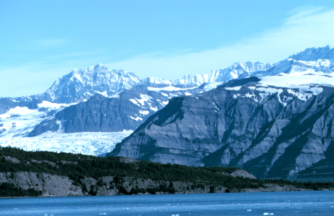 Tann Fjord area of Icy Bay