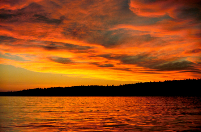 San Juan Islands sunset