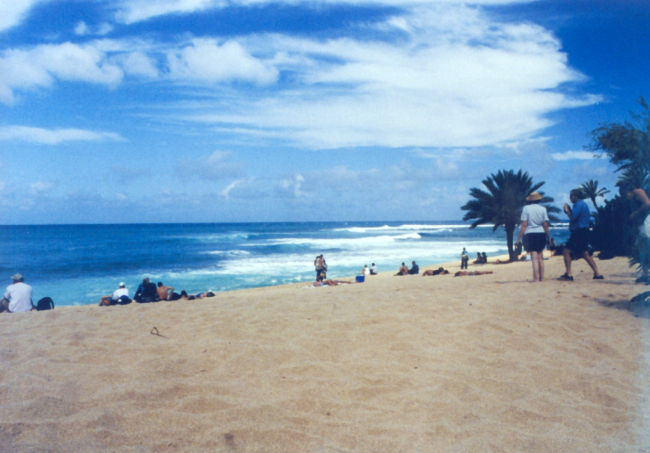 Sunset Beach on the North Shore