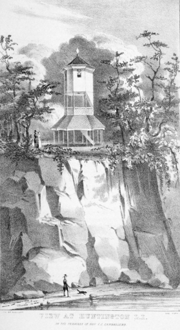 View at Huntington, Long Island on the premises of Hon