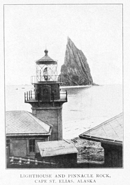 Lighthouse and Pinnacle Rock, Cape St