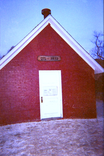 The oil shed at Assateague Light House