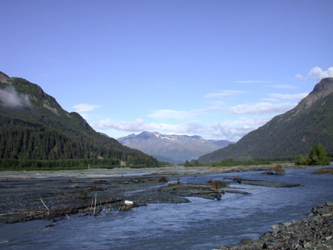 Moose Pass area between Seward and Anchorage