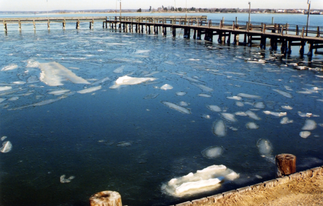 Patuxent River version of icebergs