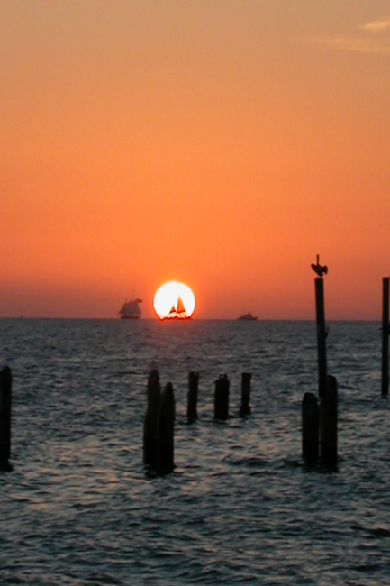 Red sails in the sunset #1