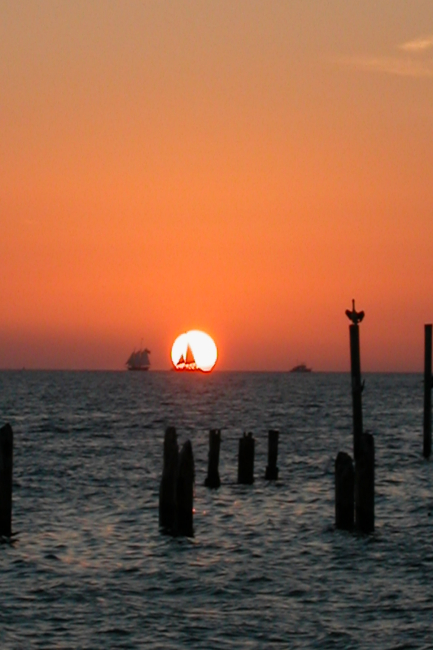 Red sails in the sunset #3