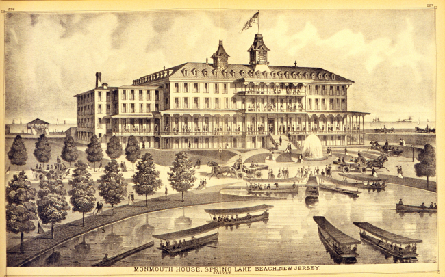 Monmouth House, Spring Lake Beach, New Jersey