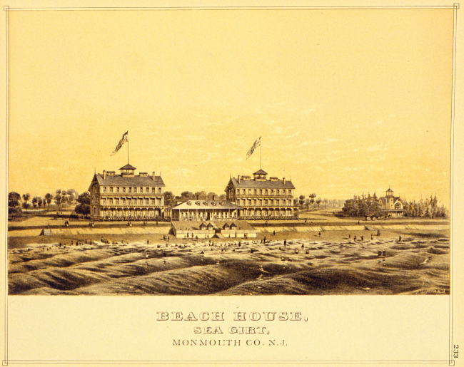 Beach House, Sea Girt, Monmouth County, New Jersey