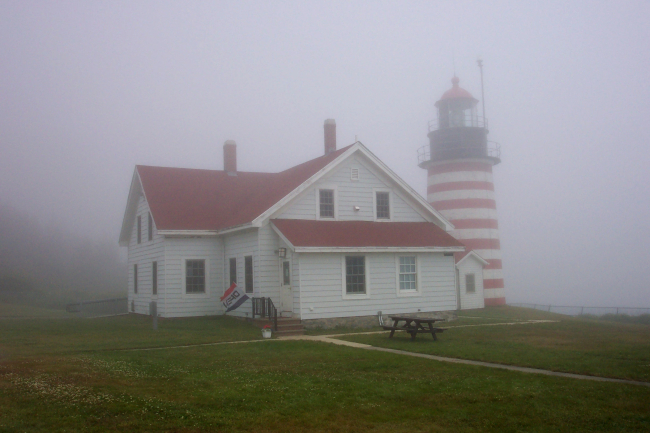West Quoddy Head Lighthouse, the easternmost point in thecontiguous United States