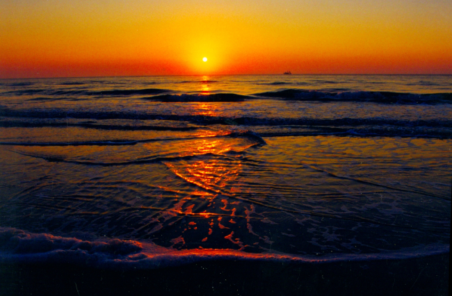 Nanny Goat Beach sunrise at Sapelo Island National Estuarine Research Reserve