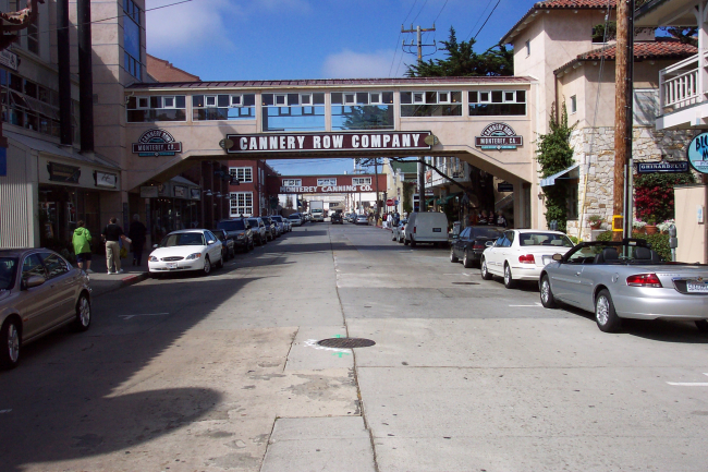 World famous Cannery Row