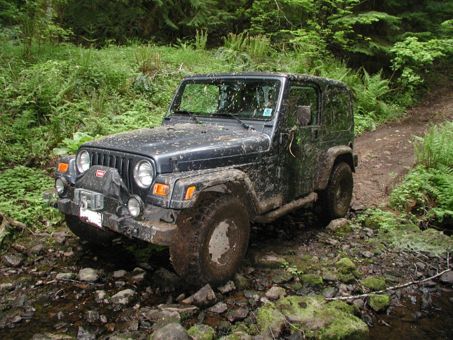 Jeep used for reconnaissance while looking for marks at Seward