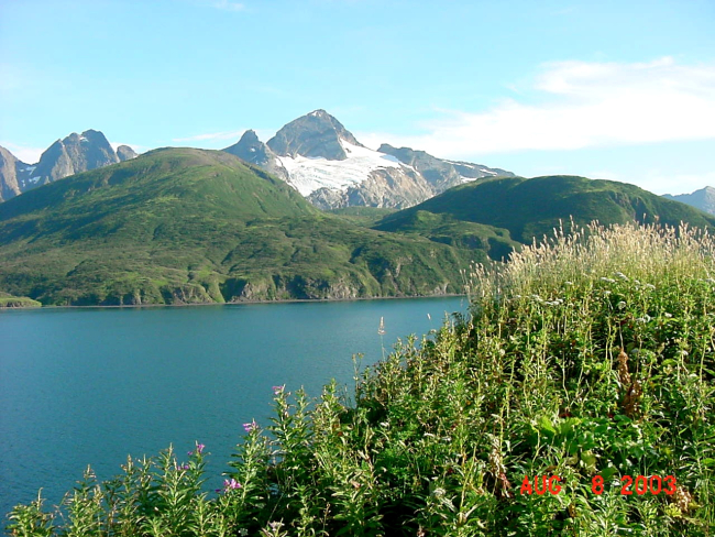 Virgin Peak from Gunnysack Island