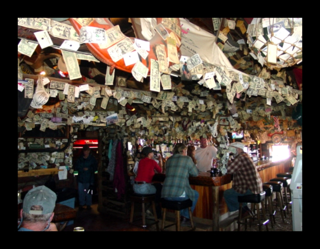 A Homeric tradition - the Salty Dawg Saloon - home to the mariners of Alaska