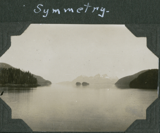 View from the ship somewhere in Southeast Alaska