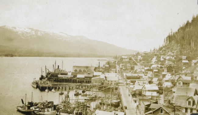 The Ketchikan waterfront