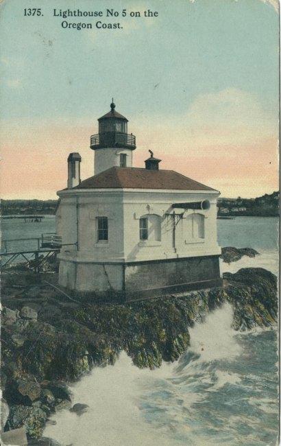 Coquille River Lighthouse, known as Lighthouse No