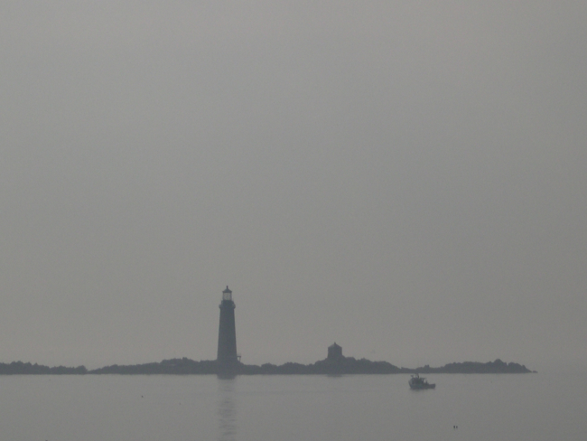 Graves Lighthouse, outer Boston harbor