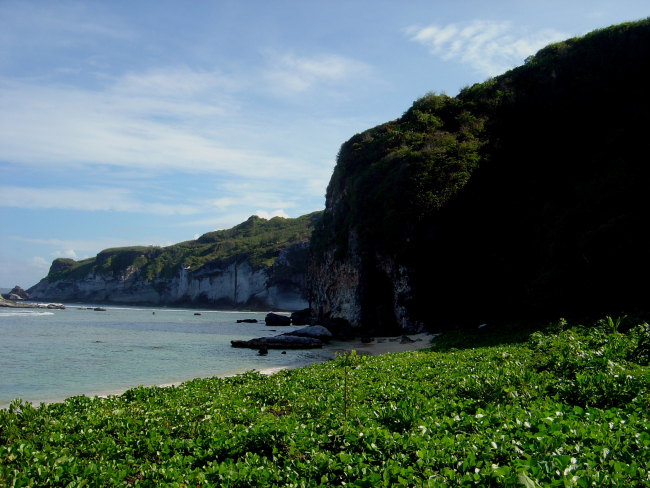 Coast near Bird Island, Saipan