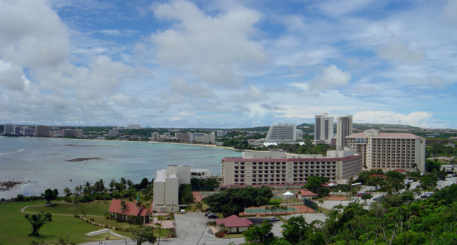 Tumon Bay resort area