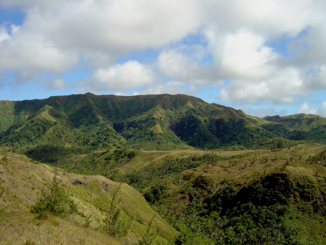 In the mountains of Guam