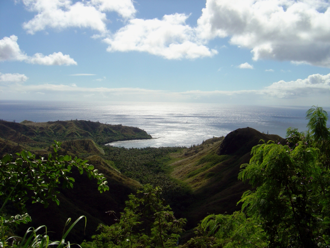 Cetti Bay, on the southern coast of Guam