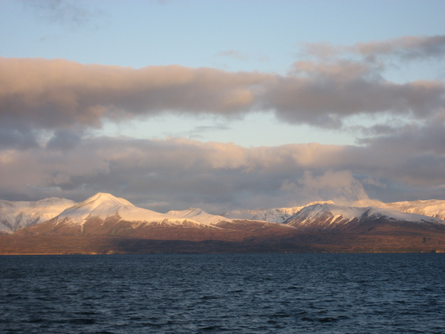 A scene along the Alaska Peninsula