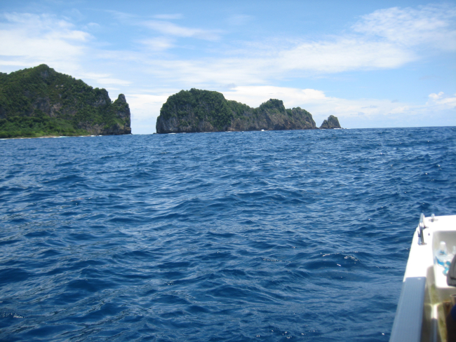 Eastern point of Vatia Bay