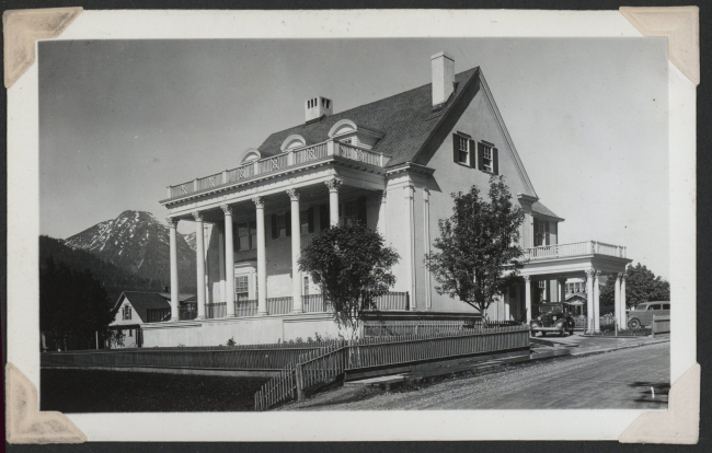 Governor's mansion at Juneau