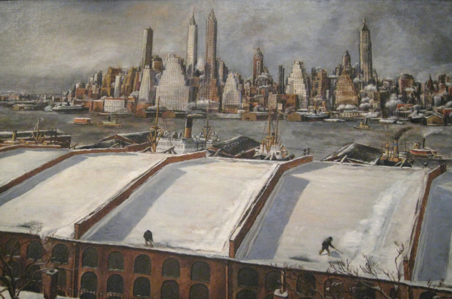 Manhattan Skyline by John Cunning