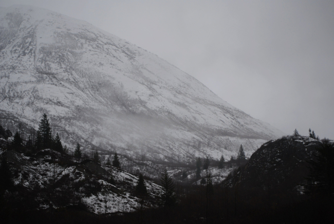 First dusting of snow in Tidal Inlet