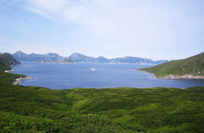 Northwest Harbor on Little Koniuji Island