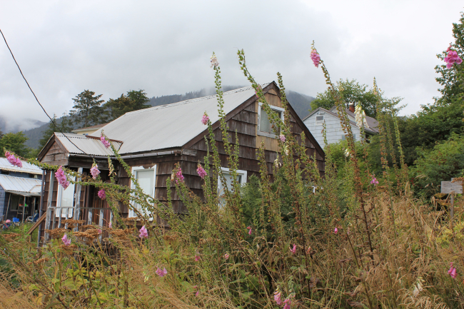 A house at Indian Village on Kogwonton Street in Sitka